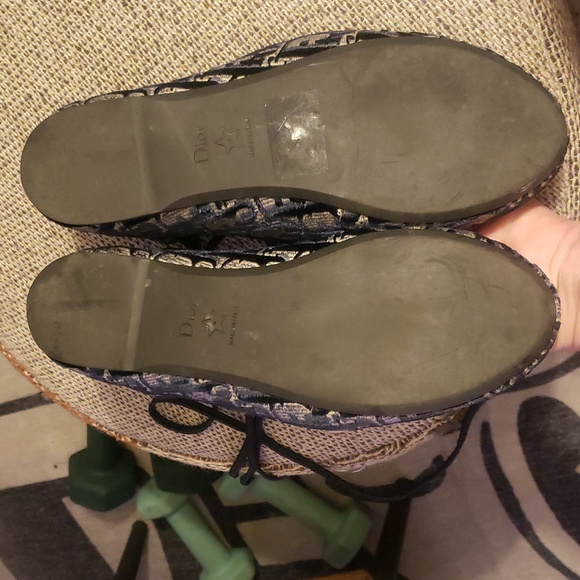Dior Navy Poeme flat - Picture 6 of 8